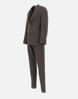 Abito gessato in lana 4032A3748 26313329 MANUEL RITZ 