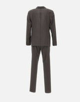 Abito gessato in lana 4032A3748 26313329 MANUEL RITZ 