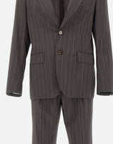 Abito gessato in lana 4032A3748 26313329 MANUEL RITZ 