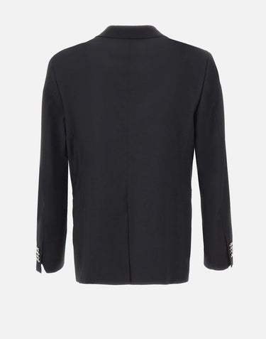 Blazer doppiopetto relaxed fit in fresco lana stretch 4032G2002Y 26000099 MANUEL RITZ 
