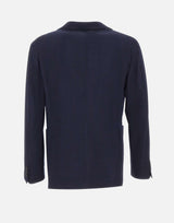 MANUEL RITZ Blazer in misto lana BLUE Uomo 