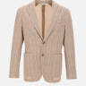 Blazer "Nuvola" riga in jersey misto cotone 4032G2728MC 26327126 MANUEL RITZ 