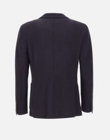 MANUEL RITZ Blazer in misto cotone BLUE Uomo 