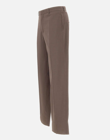 Pantaloni chino in fresco lana stretch 4032P1007 26000029 MANUEL RITZ 