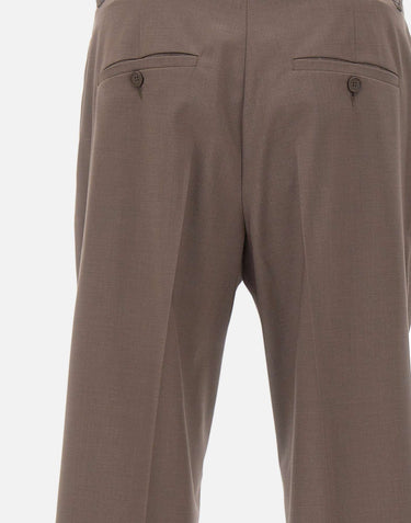 Pantaloni chino in fresco lana stretch 4032P1007 26000029 MANUEL RITZ 
