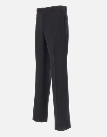 Pantaloni chino in fresco lana stretch 4032P1007 26000099 MANUEL RITZ 