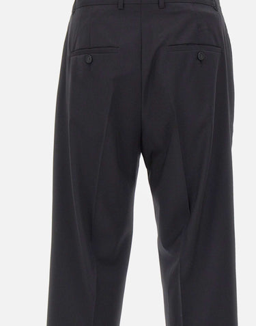 Pantaloni chino in fresco lana stretch 4032P1007 26000099 MANUEL RITZ 