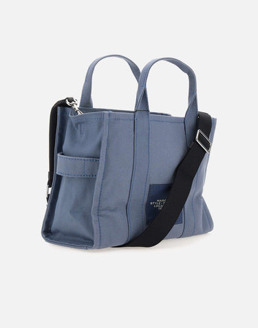 MARC JACOBS "The Medium  Canvas Tote" BLUE Donna 