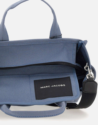 MARC JACOBS "The Medium  Canvas Tote" BLUE Donna 