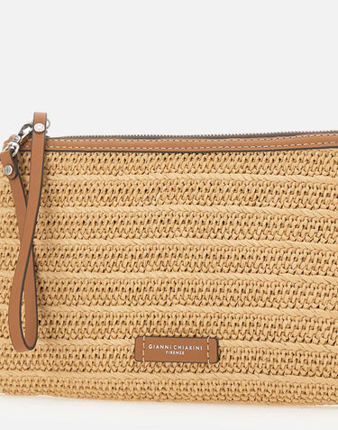 Pochette "Marcella" BS10865 COMMRVMRKNATURALE MARCELLA CLUB GIANNI CHIARINI 
