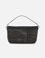 MARCELLA CLUB GIANNI CHIARINI Borsa a spalla "Mashup" BLACK Donna 