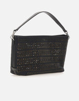 MARCELLA CLUB GIANNI CHIARINI Borsa a spalla "Mashup" BLACK Donna 
