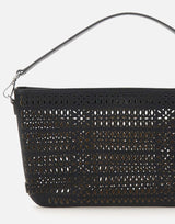 MARCELLA CLUB GIANNI CHIARINI Borsa a spalla "Mashup" BLACK Donna 