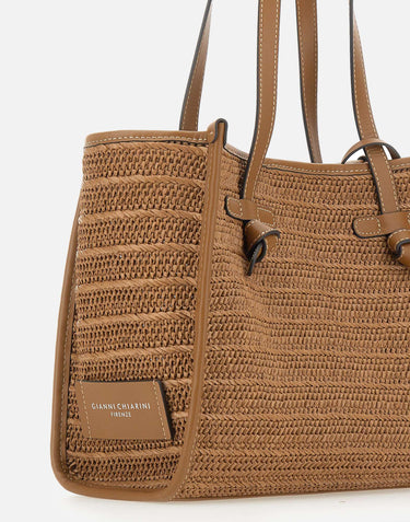 MARCELLA CLUB GIANNI CHIARINI Borsa a spalla "Marcella" BROWN Donna 