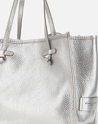 MARCELLA CLUB GIANNI CHIARINI Borsa a spalla "Marcella" SILVER Donna 