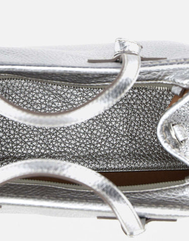 MARCELLA CLUB GIANNI CHIARINI Borsa a mano "Miss Marcella32" SILVER Donna 