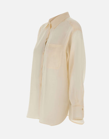 Camicia in ramié 2613111052200 001 MARELLA 