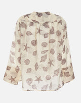 Camicia in voile di seta 2613111132200 004 MARELLA 