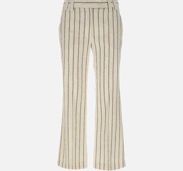 Pantalone flare in lino e cotone 2613131112200 001 MARELLA 