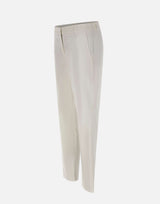 Pantalone in popeline stretch 2613131152200 001 MARELLA 