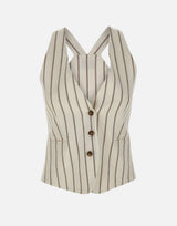 Gilet a righe 2613151022200 001 MARELLA 