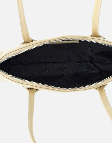 MARGESHERWOOD Borsa a spalla "Bessette" BEIGE Donna 