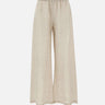 Pantaloni in lino W01281081 LTBROWN MAURIZIO MYKONOS 
