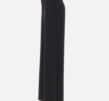 MAX MARA STUDIO Pantalone in cady BLACK Donna 