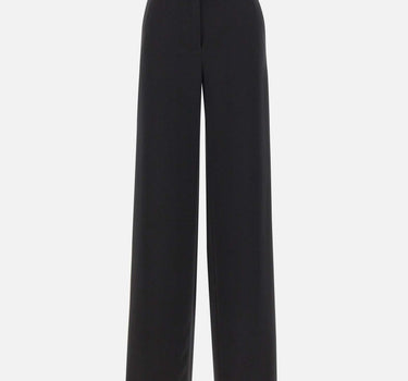 MAX MARA STUDIO Pantalone in cady BLACK Donna 