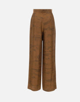Pantalone in seta stampata 2616131101600 004 MAX MARA STUDIO 
