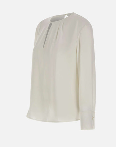 MAX MARA STUDIO Blusa "Kaki" WHITE Donna 