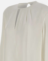 MAX MARA STUDIO Blusa "Kaki" WHITE Donna 