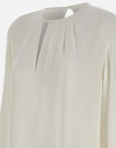 MAX MARA STUDIO Blusa "Kaki" WHITE Donna 