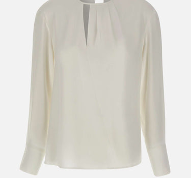 MAX MARA STUDIO Blusa "Kaki" WHITE Donna 