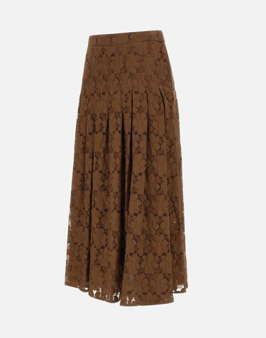 Gonna midi in pizzo 2616771011600 002 MAX MARA STUDIO 