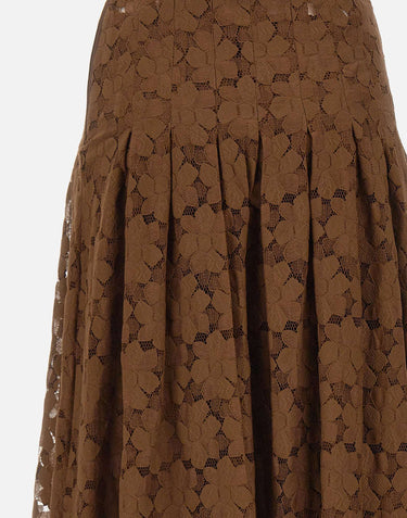 Gonna midi in pizzo 2616771011600 002 MAX MARA STUDIO 