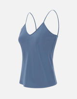 MAX MARA STUDIO ELEGANTE Top con spalline BLUE Donna 