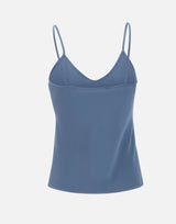 MAX MARA STUDIO ELEGANTE Top con spalline BLUE Donna 