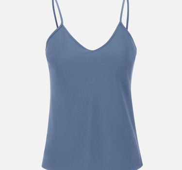 MAX MARA STUDIO ELEGANTE Top con spalline BLUE Donna 