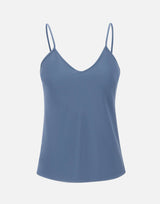 MAX MARA STUDIO ELEGANTE Top con spalline BLUE Donna 