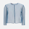 Giacca crop in organza di seta<BR/> 2616191034600 066 MAX MARA STUDIO ELEGANTE 