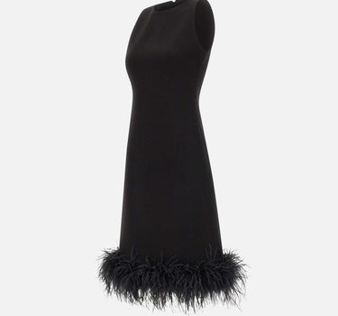 MAX MARA STUDIO ELEGANTE Abito "Semito" BLACK Donna 