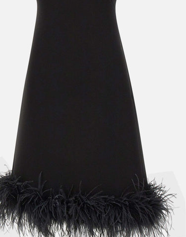 MAX MARA STUDIO ELEGANTE Abito "Semito" BLACK Donna 
