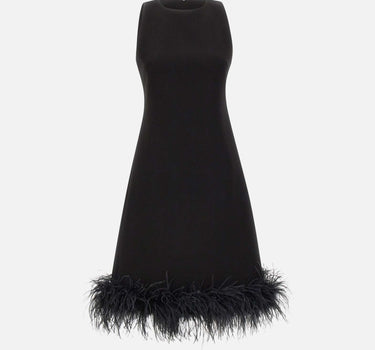 MAX MARA STUDIO ELEGANTE Abito "Semito" BLACK Donna 