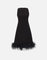 MAX MARA STUDIO ELEGANTE Abito "Semito" BLACK Donna 