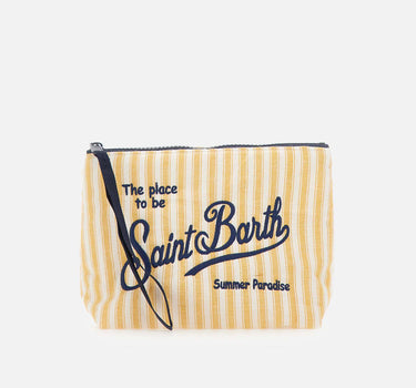 MC2 SAINT BARTH Pochette "Aline Cotton" YELLOW Uomo 