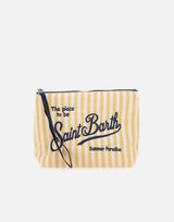 MC2 SAINT BARTH Pochette "Aline Cotton" YELLOW Uomo 