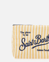 MC2 SAINT BARTH Pochette "Aline Cotton" YELLOW Uomo 