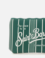 MC2 SAINT BARTH Pochette "Aline" GREEN Donna 