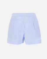 MC2 SAINT BARTH Shorts "Amani" Light Blue Donna 